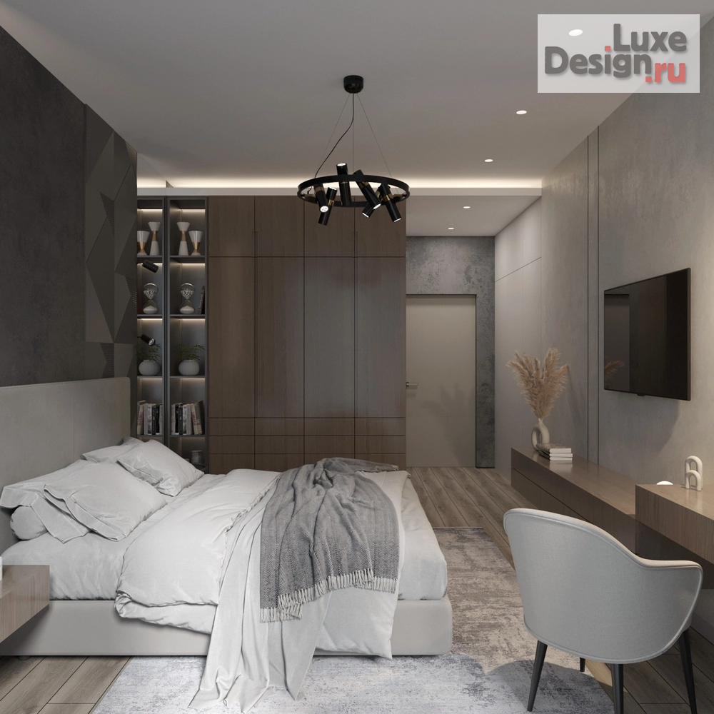 Дизайн интерьера трехкомнатной квартиры "GRAND IMPERIAL" (фото 26)