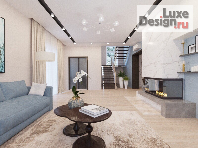 Дизайн интерьера коттеджа "Дом милый дом" (фото 3)