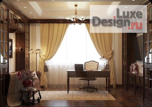 Дизайн интерьера коттеджа "Дом в Пестравке" (фото 1)