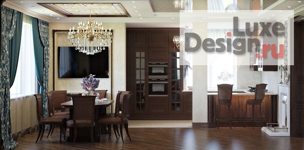 Дизайн интерьера коттеджа "Дом в Пестравке" (фото 12)