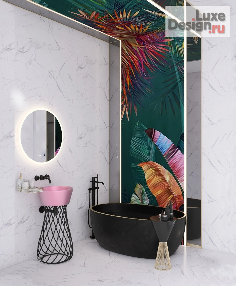 Дизайн интерьера двухкомнатной квартиры "Яркая квартира с харакером" (фото 6)