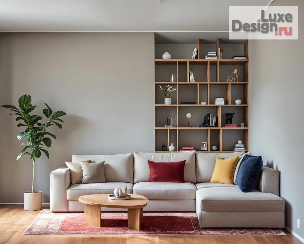 Дизайн интерьера трехкомнатной квартиры "Проект «С панорамой»" (фото 2) от дизайнера Дадонова Лусине LDDISI Дизайн интерьера Дизайн интерьера трехкомнатной квартиры "Проект «С панорамой»" (фото 2)