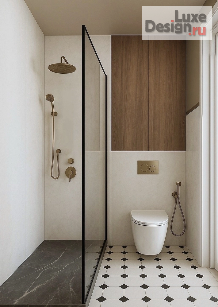 Дизайн интерьера четырехкомнатной квартиры "Квартира 99кв.м. " (фото 8) от дизайнера Дадонова Лусине LDDISI Дизайн интерьера Дизайн интерьера четырехкомнатной квартиры "Квартира 99кв.м. " (фото 8)