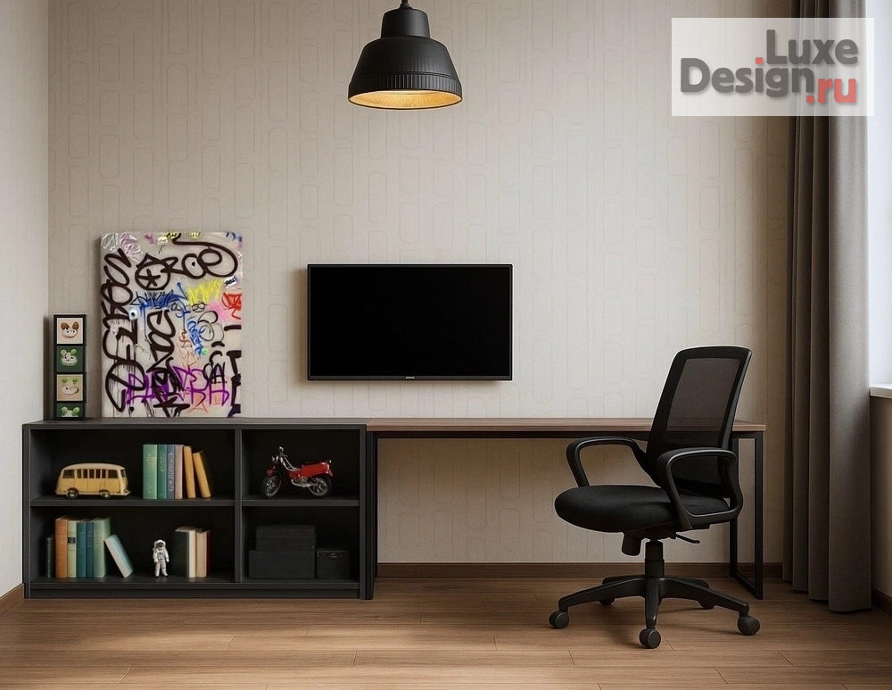 Дизайн интерьера четырехкомнатной квартиры "Квартира 99кв.м. " (фото 14) от дизайнера Дадонова Лусине LDDISI Дизайн интерьера Дизайн интерьера четырехкомнатной квартиры "Квартира 99кв.м. " (фото 14)