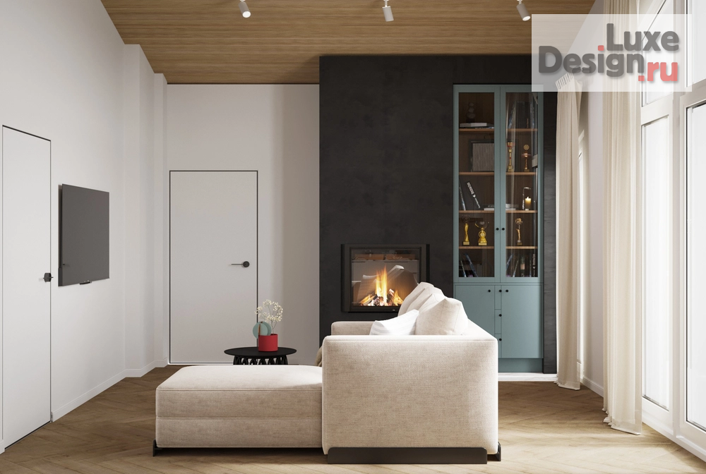 Дизайн интерьера загородного дома "Проект «Дом с борзыми»" (фото 9) от дизайнера Дадонова Лусине LDDISI Дизайн интерьера Дизайн интерьера загородного дома "Проект «Дом с борзыми»" (фото 9)