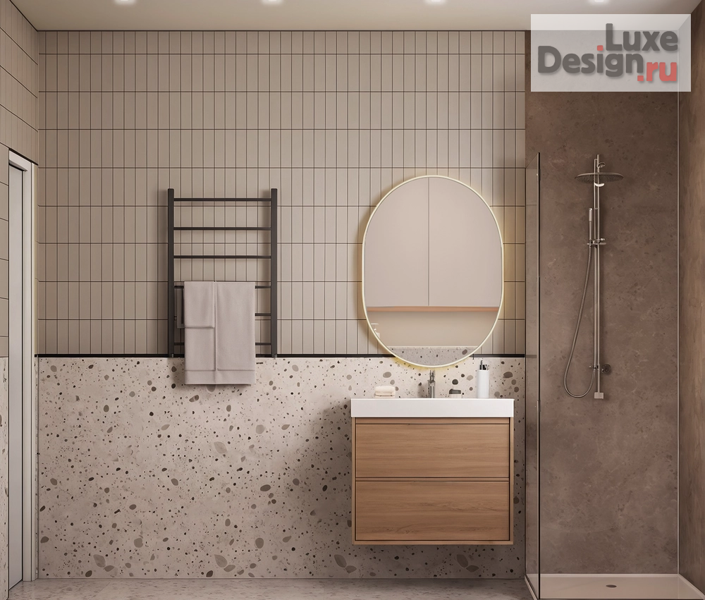 Дизайн интерьера трехкомнатной квартиры "Проект «С панорамой»" (фото 12)