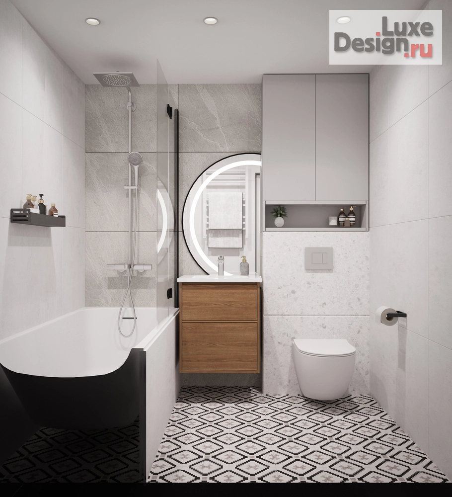 Дизайн интерьера загородного дома "Проект «Дом с борзыми»" (фото 22) от дизайнера Дадонова Лусине LDDISI Дизайн интерьера Дизайн интерьера загородного дома "Проект «Дом с борзыми»" (фото 22)