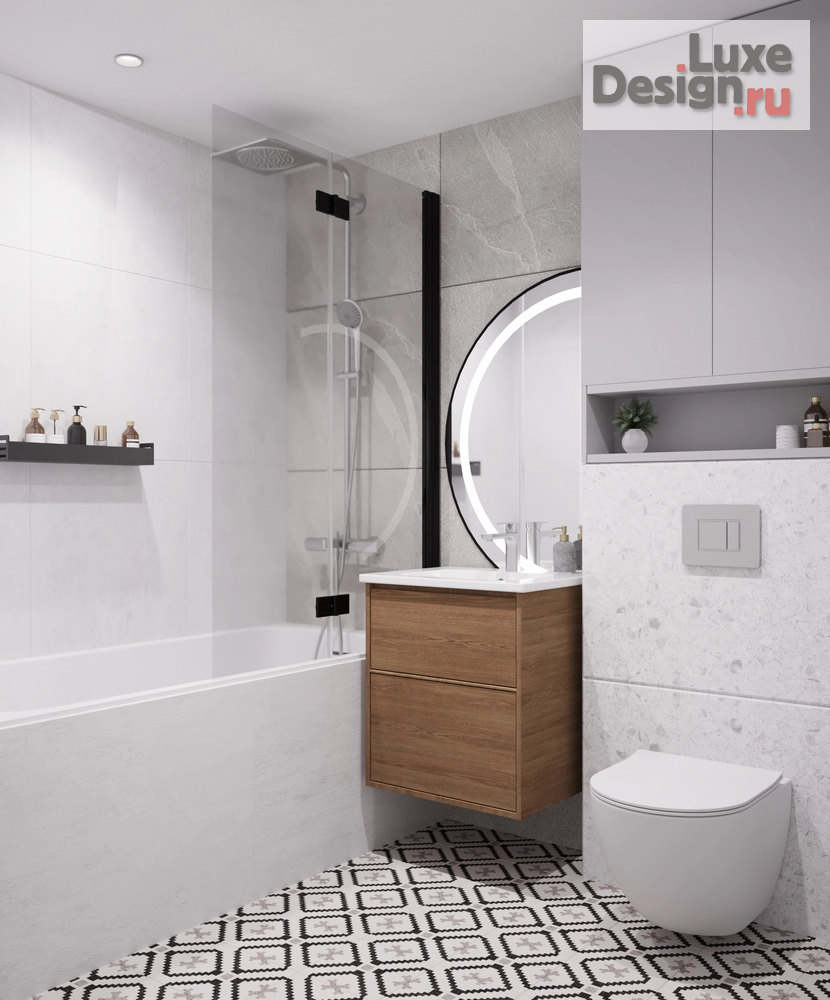 Дизайн интерьера загородного дома "Проект «Дом с борзыми»" (фото 23) от дизайнера Дадонова Лусине LDDISI Дизайн интерьера Дизайн интерьера загородного дома "Проект «Дом с борзыми»" (фото 23)