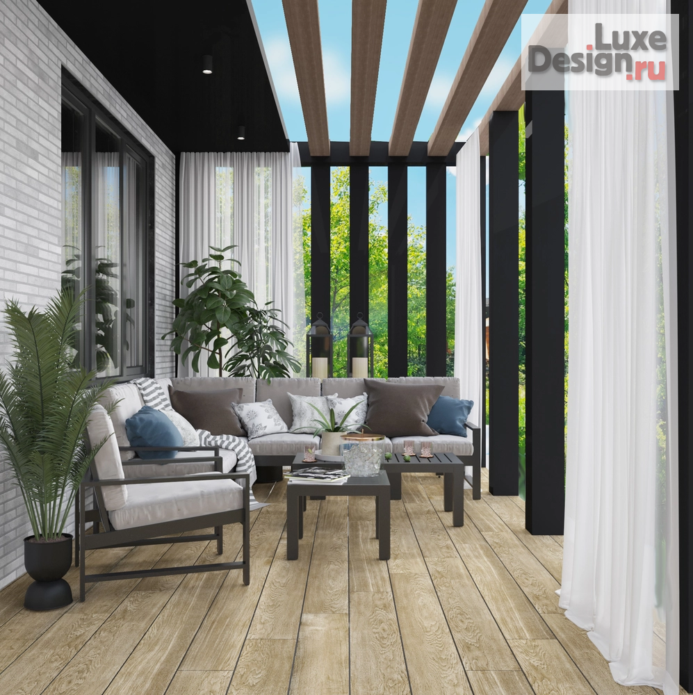 Дизайн интерьера частного дома "Проект дома у леса" (фото 6)