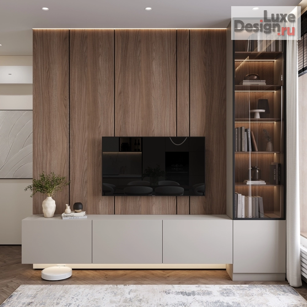 Дизайн интерьера трехкомнатной квартиры "КВАРТИРА 82 кв.м в ЖК Crystal в Москве" (фото 12)