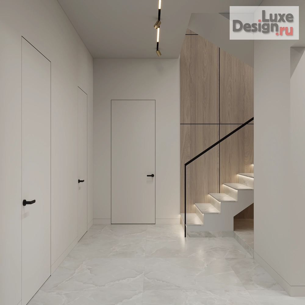 Дизайн интерьера частного дома "ДОМ 197 кв.м в КП Охта Ривер в Санкт-Петербурге" (фото 21)