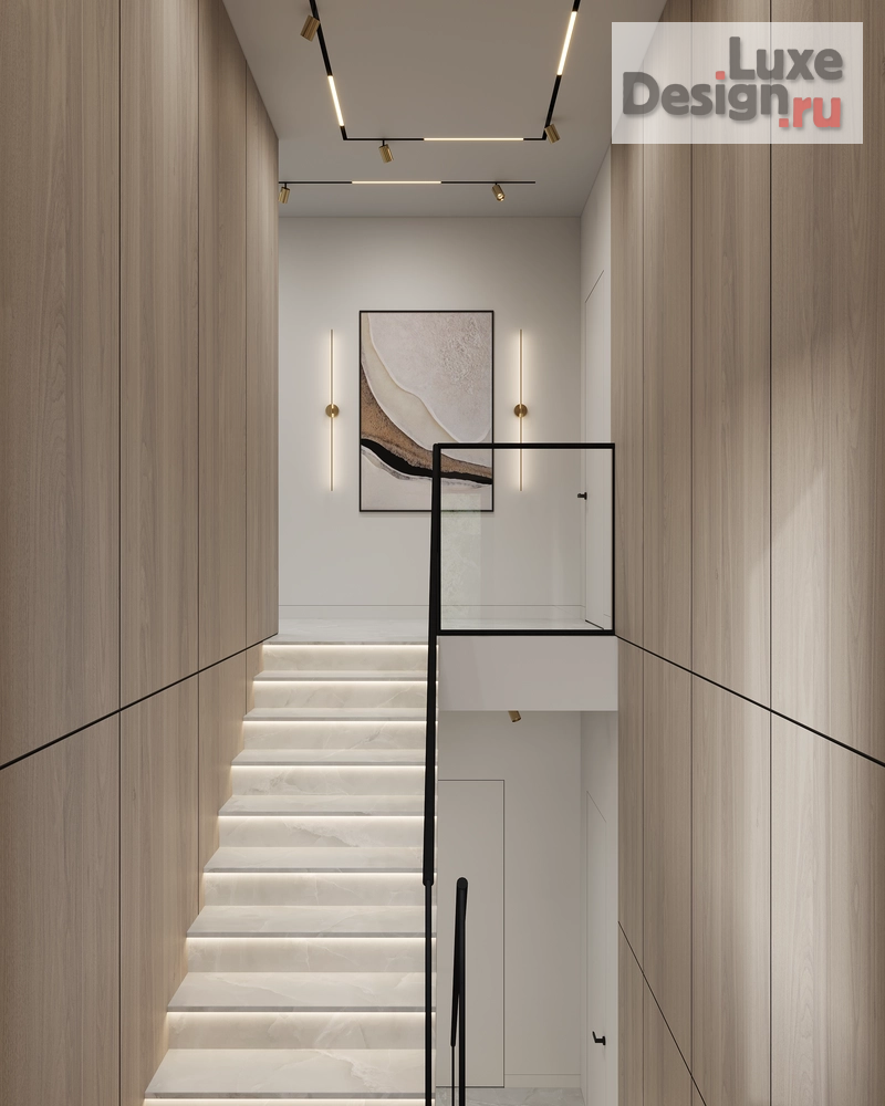 Дизайн интерьера частного дома "ДОМ 197 кв.м в КП Охта Ривер в Санкт-Петербурге" (фото 22)