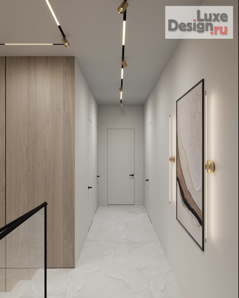 Дизайн интерьера частного дома "ДОМ 197 кв.м в КП Охта Ривер в Санкт-Петербурге" (фото 24)