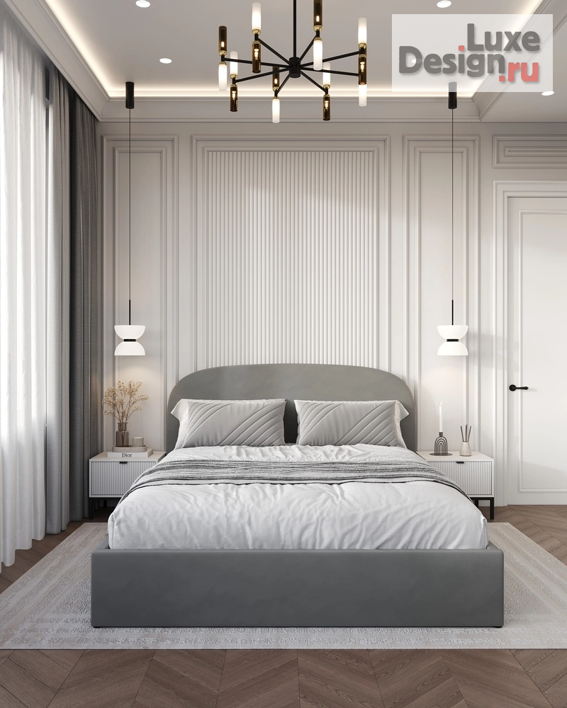 Дизайн интерьера трехкомнатной квартиры "КВАРТИРА 96 кв.м в ЖК Сердце Столицы в Москве" (фото 38)