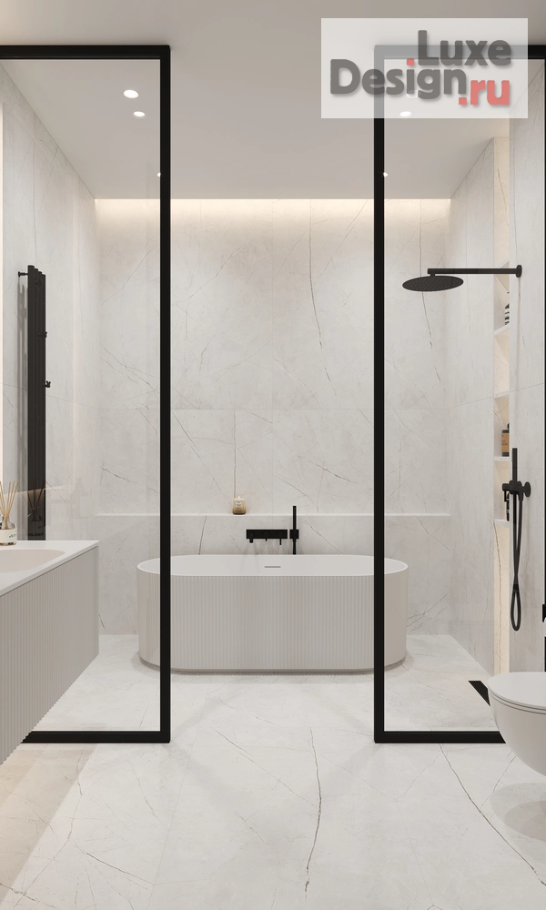 Дизайн интерьера частного дома "ДОМ 197 кв.м в КП Охта Ривер в Санкт-Петербурге" (фото 48)