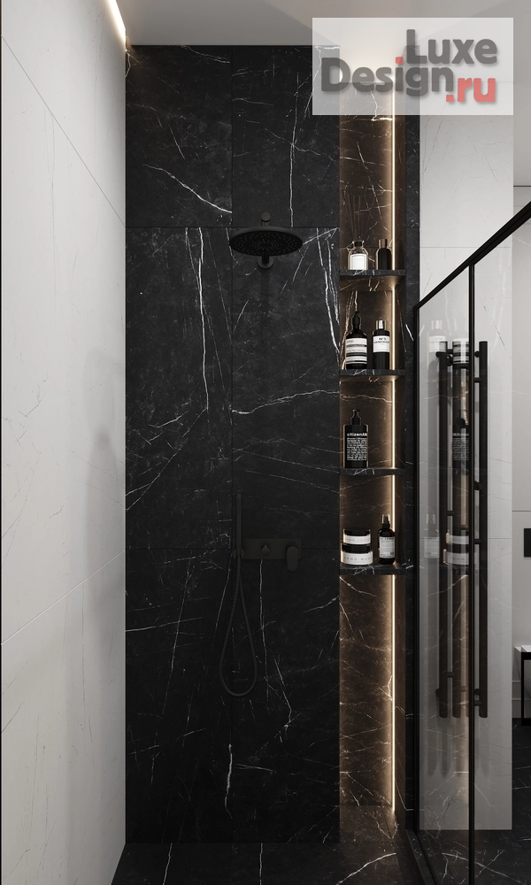 Дизайн интерьера трехкомнатной квартиры "КВАРТИРА 96 кв.м в ЖК Сердце Столицы в Москве" (фото 22)