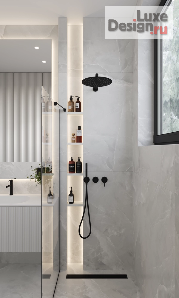 Дизайн интерьера частного дома "ДОМ 197 кв.м в КП Охта Ривер в Санкт-Петербурге" (фото 28)