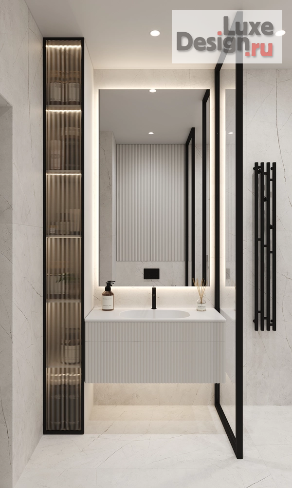 Дизайн интерьера частного дома "ДОМ 197 кв.м в КП Охта Ривер в Санкт-Петербурге" (фото 50)