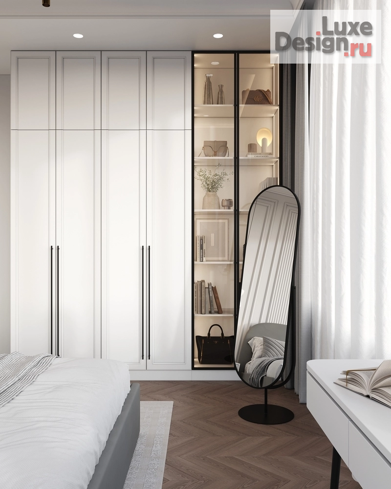 Дизайн интерьера трехкомнатной квартиры "КВАРТИРА 96 кв.м в ЖК Сердце Столицы в Москве" (фото 41)