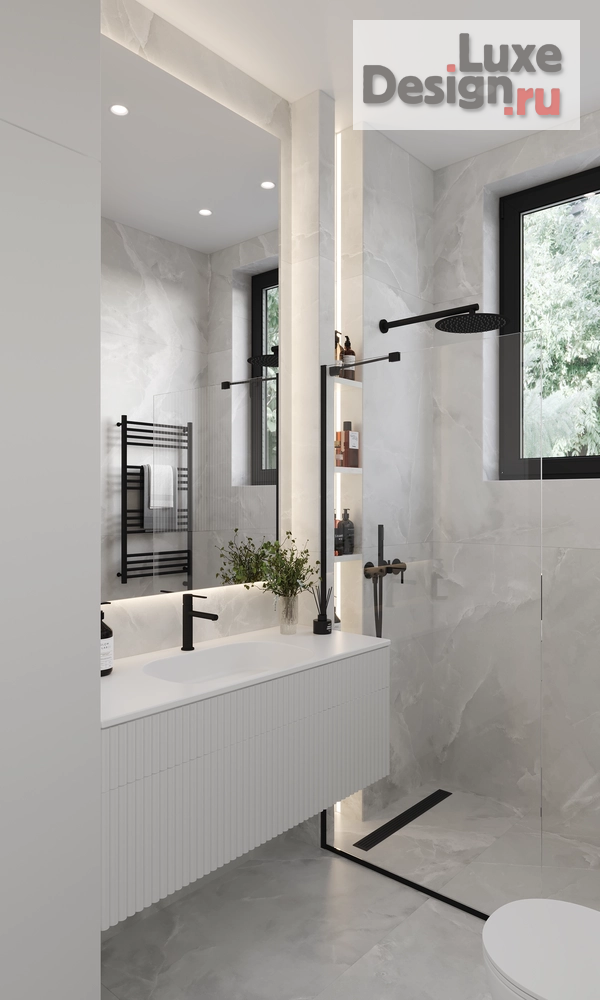 Дизайн интерьера частного дома "ДОМ 197 кв.м в КП Охта Ривер в Санкт-Петербурге" (фото 30)