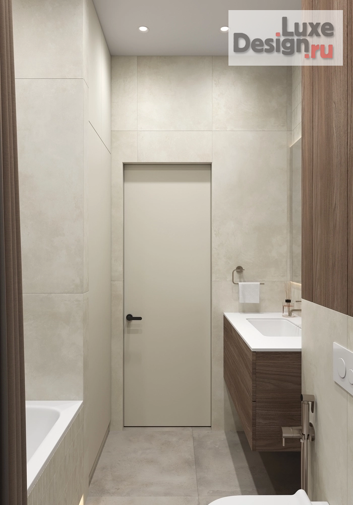 Дизайн интерьера трехкомнатной квартиры "КВАРТИРА 82 кв.м в ЖК Crystal в Москве" (фото 35)