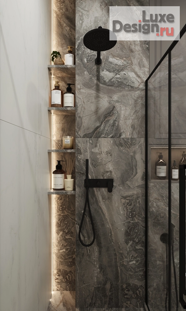 Дизайн интерьера трехкомнатной квартиры "КВАРТИРА 96 кв.м в ЖК Сердце Столицы в Москве" (фото 37)