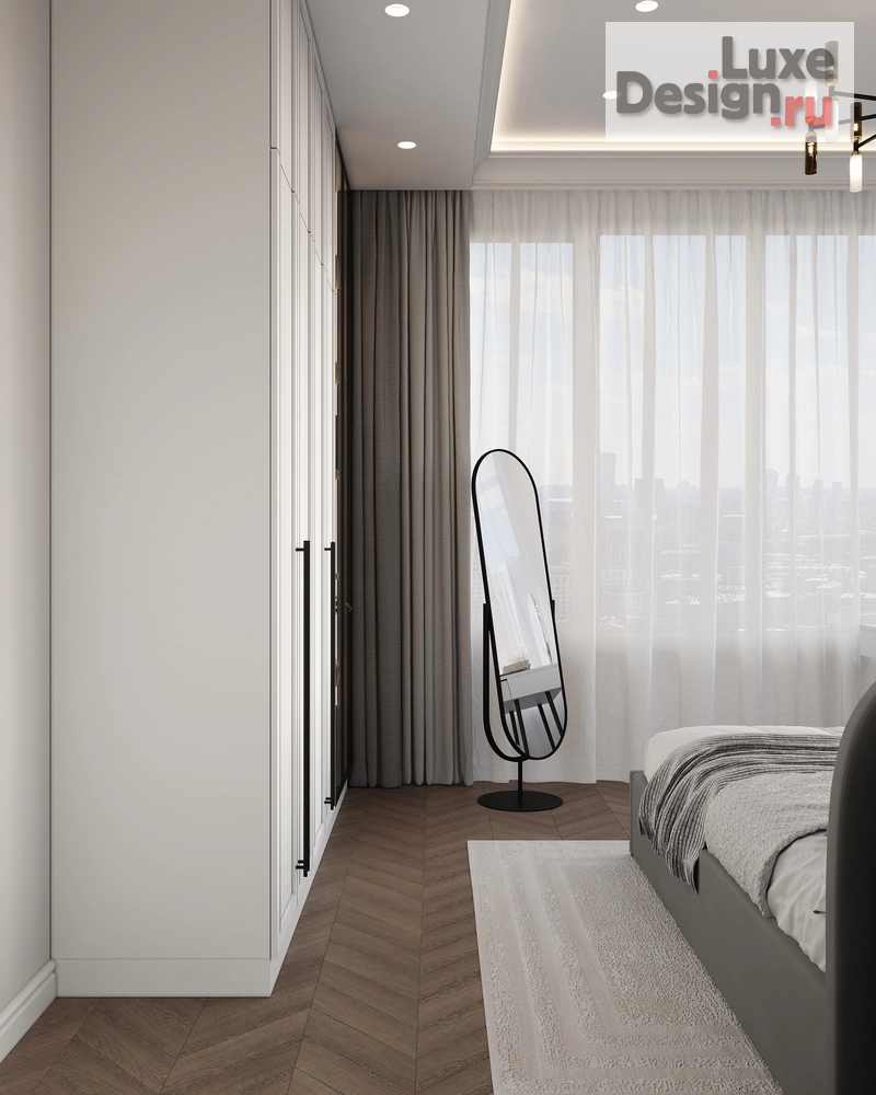 Дизайн интерьера трехкомнатной квартиры "КВАРТИРА 96 кв.м в ЖК Сердце Столицы в Москве" (фото 44)