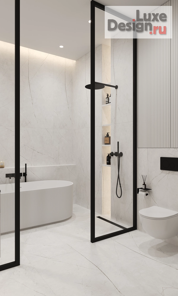 Дизайн интерьера частного дома "ДОМ 197 кв.м в КП Охта Ривер в Санкт-Петербурге" (фото 54)