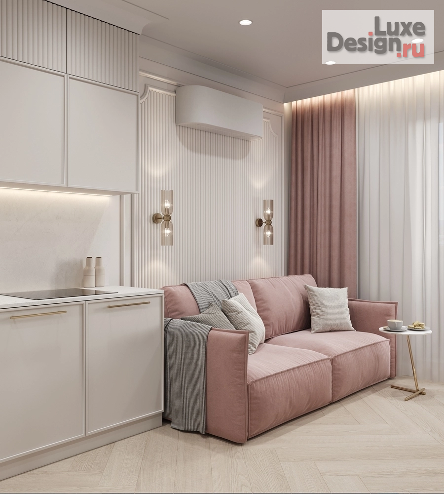 Дизайн интерьера двухкомнатной квартиры "КВАРТИРА 53 кв.м в ЖК Parkolovo в Санкт-Петербурге" (фото 7)