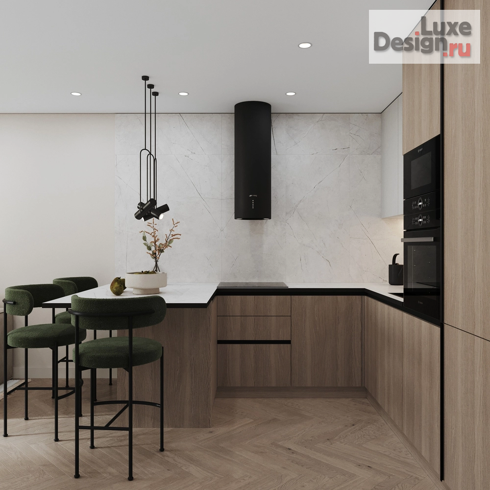 Дизайн интерьера однокомнатной квартиры "КВАРТИРА 44 кв.м в ЖК Квартал Сюжеты в Екатеринбурге" (фото 5)