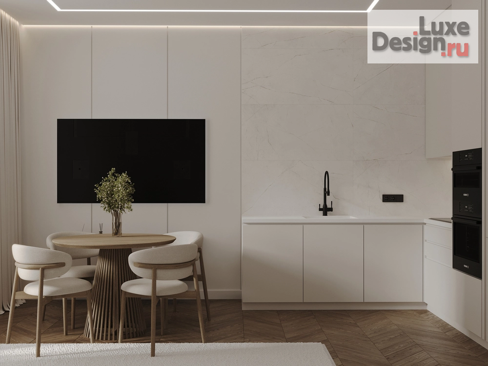 Дизайн интерьера двухкомнатной квартиры "КВАРТИРА 86 кв.м в ЖК Квартал CHE в Санкт-Петербурге" (фото 4)