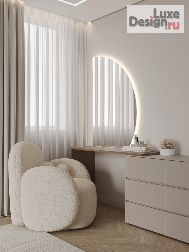 Дизайн интерьера двухкомнатной квартиры "КВАРТИРА 58 кв.м в ЖК 84 Высота в Агалатово" (фото 3) от дизайнера Елизавета Емельянова | Студия дизайна интерьера LEMTERIOR Дизайн интерьера двухкомнатной квартиры "КВАРТИРА 58 кв.м в ЖК 84 Высота в Агалатово" (фото 3)