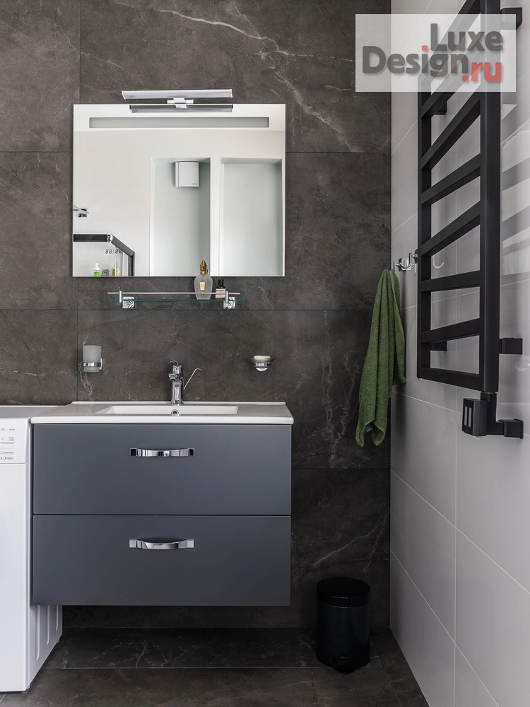 Дизайн интерьера квартиры "Двухуровневая квартира на набережной" (фото 15)