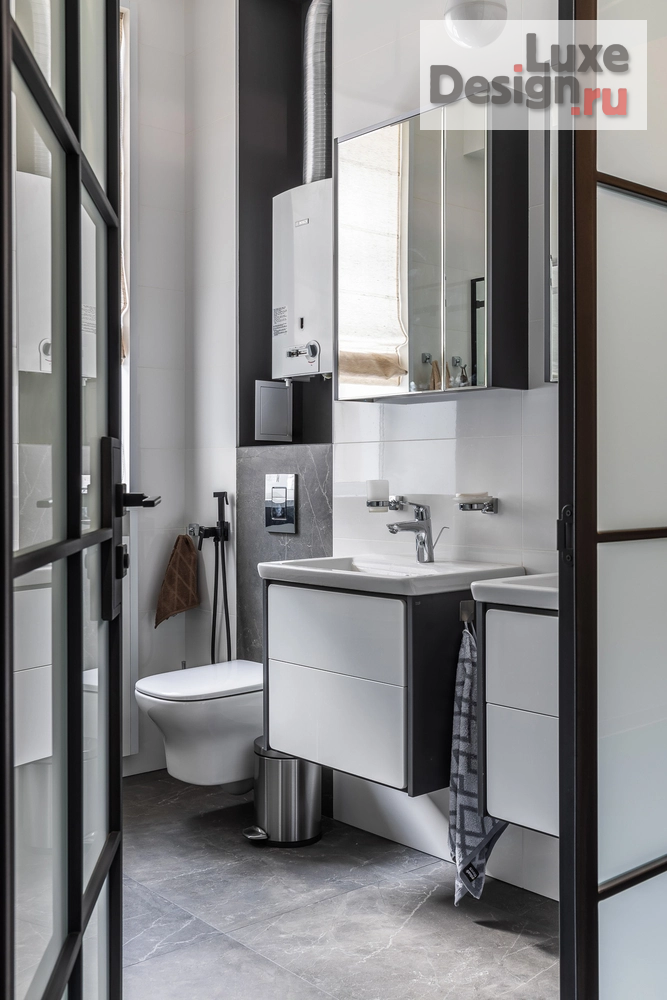 Дизайн интерьера квартиры "Двухуровневая квартира на набережной" (фото 6)