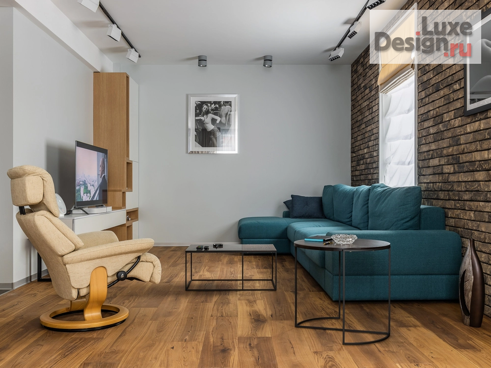 Дизайн интерьера квартиры "Двухуровневая квартира на набережной" (фото 8)