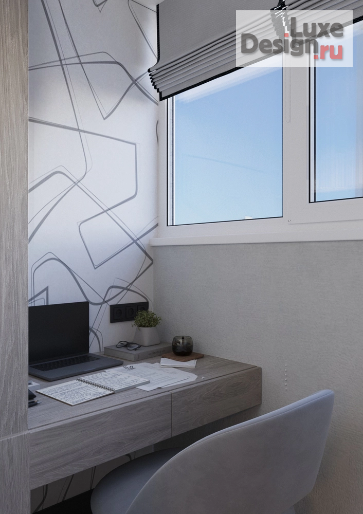 Дизайн интерьера однокомнатной квартиры "Интерьер однокомнатной квартиры г. Самара, ул. Георгия Митерева" (фото 15)