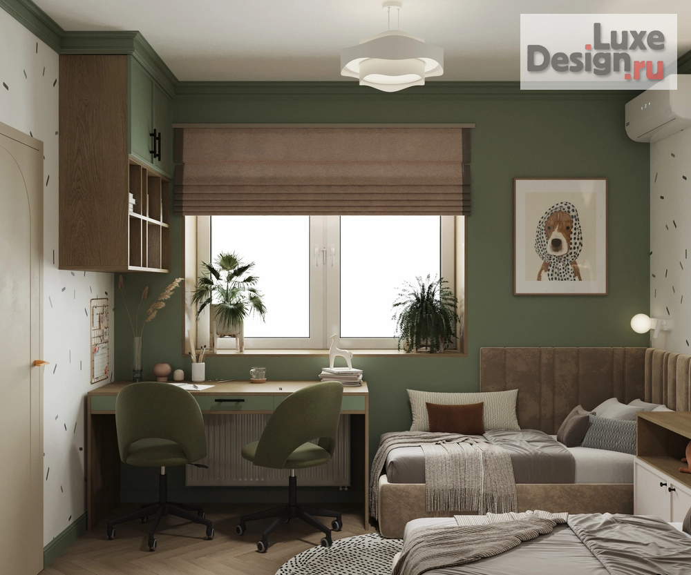 Дизайн интерьера трехкомнатной квартиры "ЖК Зеленый Квартал в г. Самара" (фото 10)