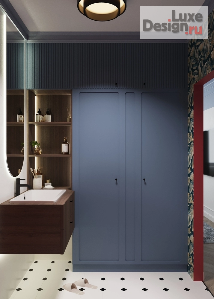 Дизайн интерьера трехкомнатной квартиры "ЖК Зеленый Квартал в г. Самара" (фото 16)