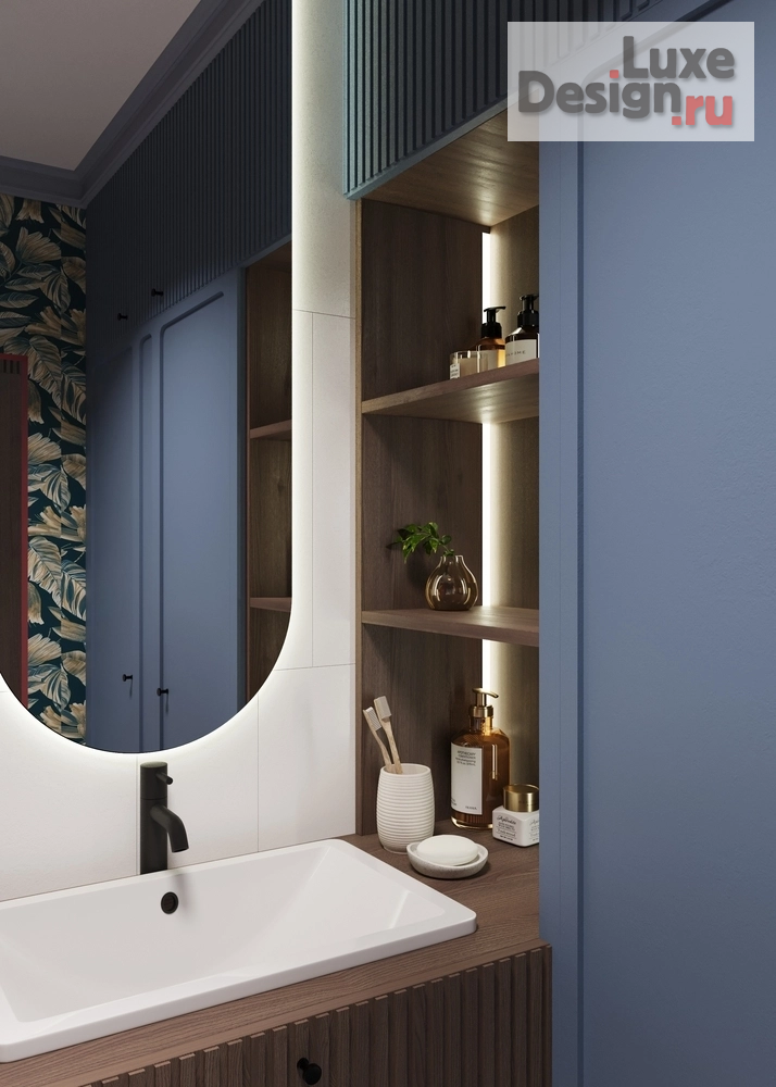 Дизайн интерьера трехкомнатной квартиры "ЖК Зеленый Квартал в г. Самара" (фото 17)