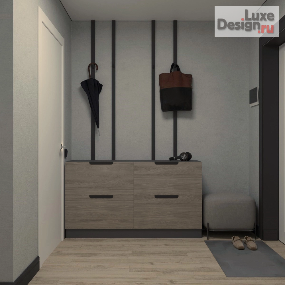 Дизайн интерьера однокомнатной квартиры "Интерьер однокомнатной квартиры г. Самара, ул. Георгия Митерева" (фото 20)