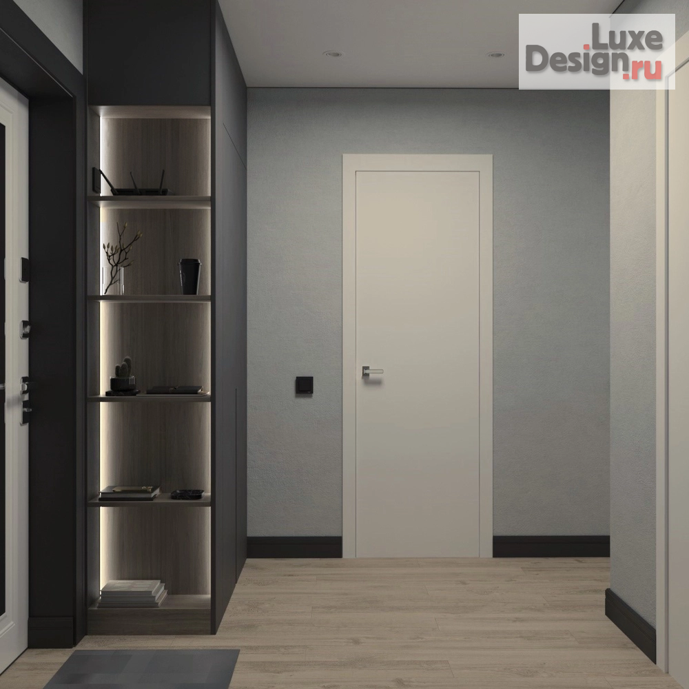 Дизайн интерьера однокомнатной квартиры "Интерьер однокомнатной квартиры г. Самара, ул. Георгия Митерева" (фото 22)