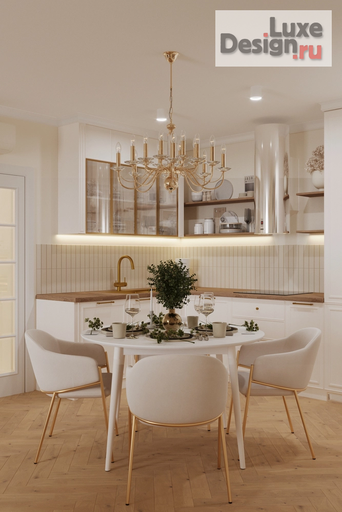 Дизайн интерьера трехкомнатной квартиры "Интерьер трехкомнатной квартиры в ЖК Волжские огни" (фото 17)