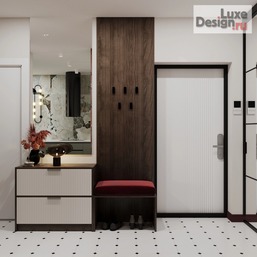 Дизайн интерьера трехкомнатной квартиры "ЖК Зеленый Квартал в г. Самара" (фото 30)