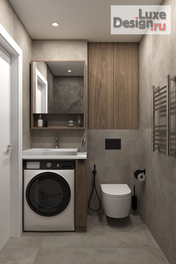 Дизайн интерьера однокомнатной квартиры "Интерьер однокомнатной квартиры г. Самара, ул. Георгия Митерева" (фото 17)