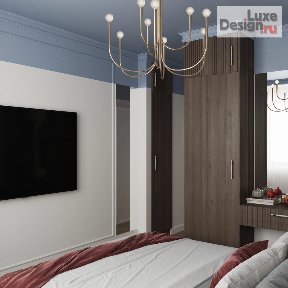 Дизайн интерьера трехкомнатной квартиры "ЖК Зеленый Квартал в г. Самара" (фото 33)