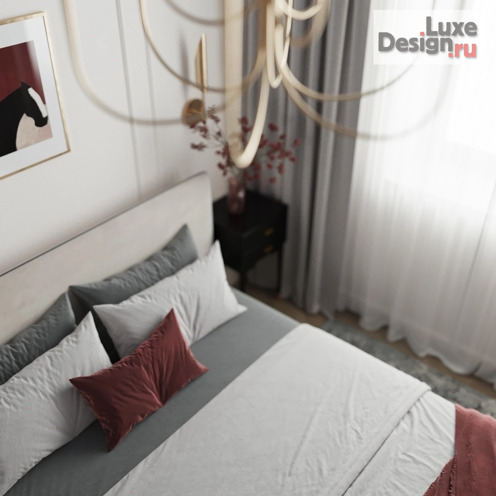 Дизайн интерьера трехкомнатной квартиры "ЖК Зеленый Квартал в г. Самара" (фото 39)