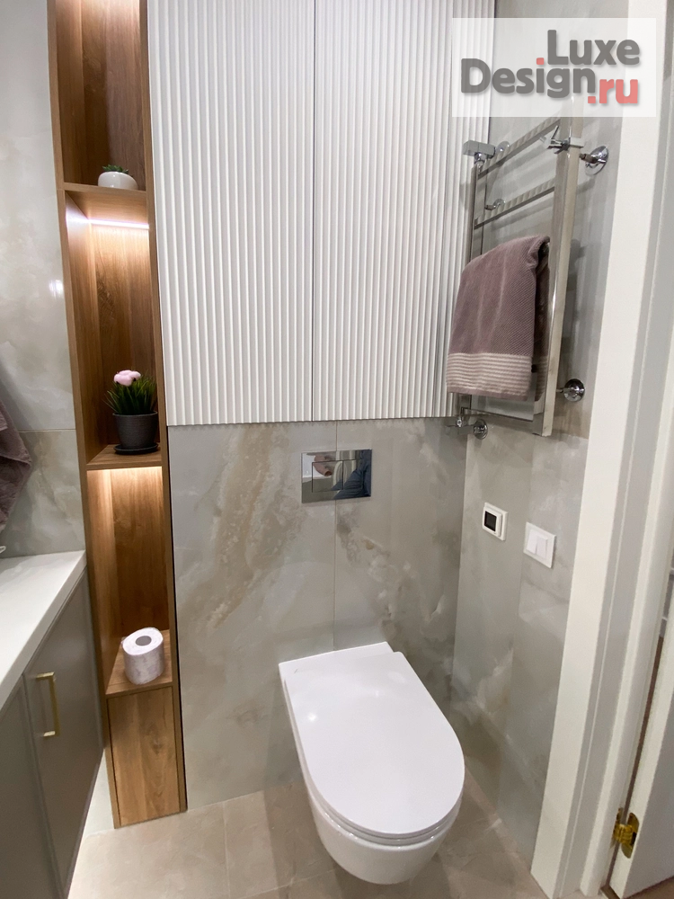 Дизайн интерьера трехкомнатной квартиры "Дизайн квартиры в стиле неоклассика" (фото 19)