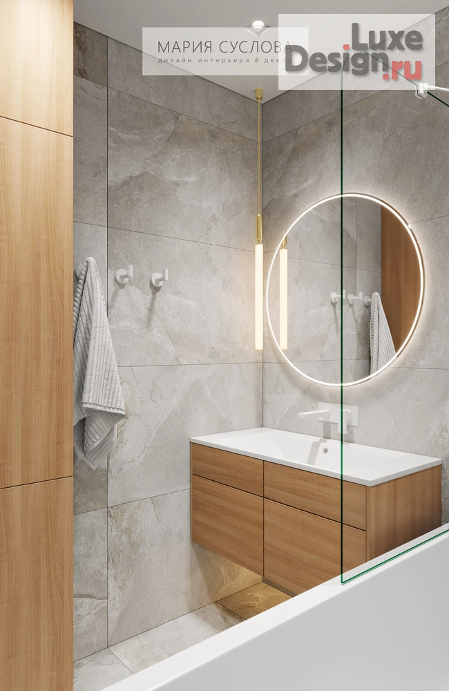 Дизайн интерьера трехкомнатной квартиры "Дизайн квартиры в современном стиле" (фото 5)