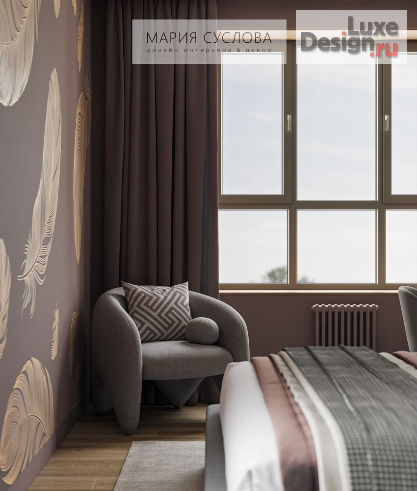 Дизайн интерьера трехкомнатной квартиры "Дизайн квартиры в современном стиле" (фото 4)