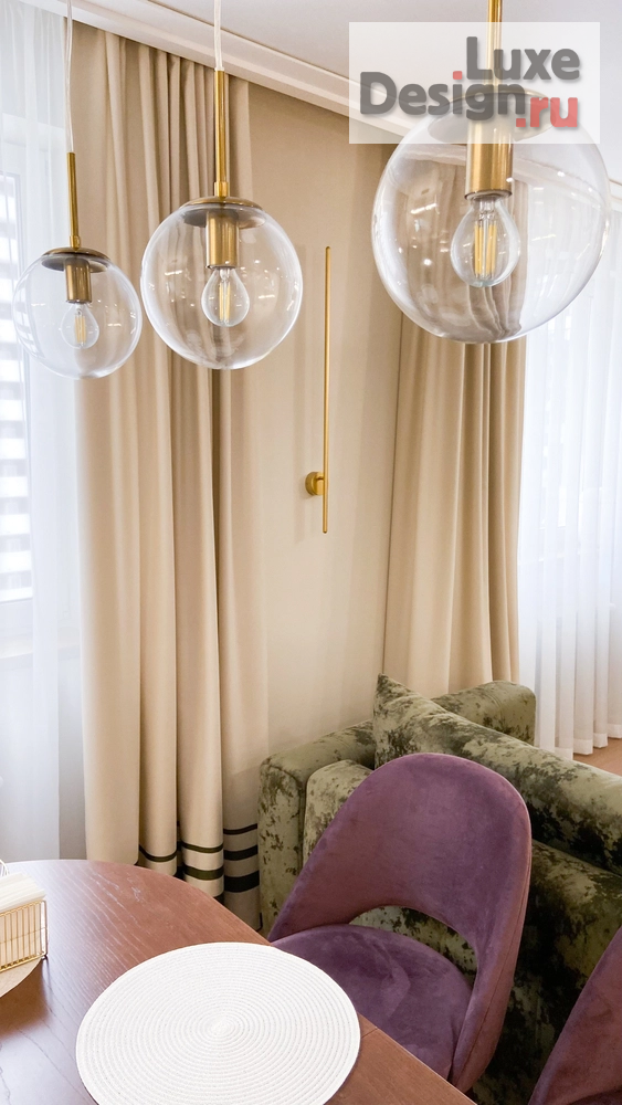 Дизайн интерьера трехкомнатной квартиры "Дизайн квартиры в стиле неоклассика" (фото 14)